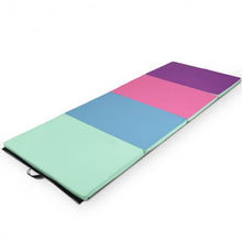 Load image into Gallery viewer, 4' x 10' x 2" Portable Gymnastics Mat Folding Exercise Mat

