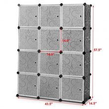 Load image into Gallery viewer, DIY 12 Cube Portable Closet Storage Organizer
