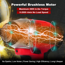 Load image into Gallery viewer, 20V Cordless Impact Wrench Brushless with 4.0 AH Battery
