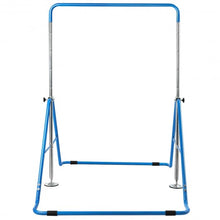 Load image into Gallery viewer, Expandable Gymnastics Training Bar Adjustable Junior Horizontal Kip Bar-Blue
