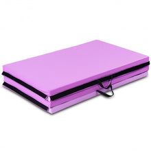 Load image into Gallery viewer, 4' x 10' x 2" Thick Folding Gym Gymnastic Mat
