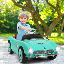 Load image into Gallery viewer, 12 V BMW 507 Licensed Electric Kids Ride On Retro Car-Green
