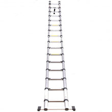 Load image into Gallery viewer, EN131 16.5FT Aluminum Ladder Telescoping Telescopic Extension Tall Multi Purpose

