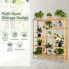 Load image into Gallery viewer, Multifunctional Bamboo Shelf Storage Organizer Rack
