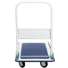 Load image into Gallery viewer, 330 lbs Platform Cart Dolly Foldable Warehouse Push Hand Truck
