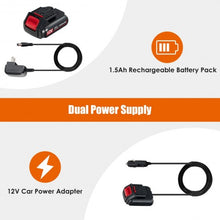 Load image into Gallery viewer, 12V Portable Cordless Tire Inflator Air Compressor
