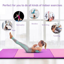 Load image into Gallery viewer, Gymnastics Anti-Tear Folding Panel Mats-10'

