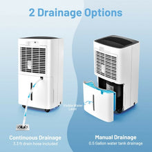 Load image into Gallery viewer, 24 Pints 1500 Sq. Ft Portable Dehumidifier For Medium To Large Spaces
