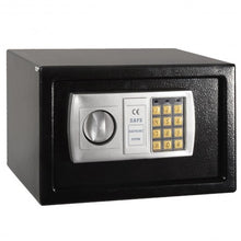 Load image into Gallery viewer, 12.5" Black Electronic Keypad Digital Lock Safe Box

