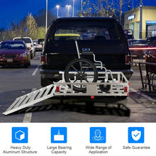 Load image into Gallery viewer, 50" x 29.5" Hitch-Mounted Mobility Cargo Carrier
