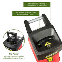 Load image into Gallery viewer, 15Amp Electric Wood Chipper Garden Shredder with Wheel
