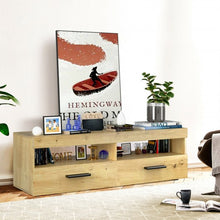 Load image into Gallery viewer, Entertainment Media Center with 2 Drawers for 60" TV
