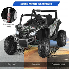 Load image into Gallery viewer, 12 V Electric Kids Ride-On Car 2-Seater SUV Off-Road UTV with Remote-CAMO
