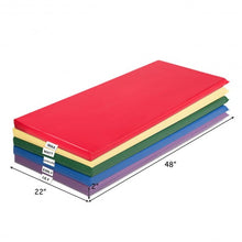 Load image into Gallery viewer, 2-Inch Toddler Thick Rainbow Rest Nap Mats 5-Pack
