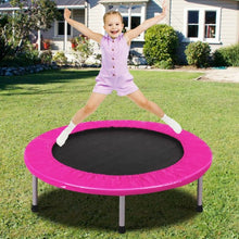 Load image into Gallery viewer, 38" Rebounder Trampoline Adults and Kids Exercise Workout w/Padding and Springs

