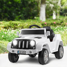 Load image into Gallery viewer, Battery Powered Kids Ride On Car with Remote Control-White
