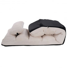 Load image into Gallery viewer, Stylish  Folding Lazy Sofa Chair with Pillow-Beige
