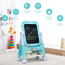 Load image into Gallery viewer, Double Sided Magnetic Drawing Art Easel-Green
