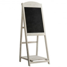 Load image into Gallery viewer, Vintage Folding Chalkboard Easel with Display Shelf
