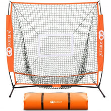 Load image into Gallery viewer, 5' � 5' Practice Hitting Baseball Net
