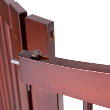 Load image into Gallery viewer, 36" Configurable Folding Wood Pet Dog Safety Fence with Gate-A
