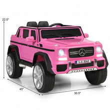 Load image into Gallery viewer, 12V Licensed Mercedes-Benz Kids Ride On Car-Pink
