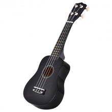 Load image into Gallery viewer, 21" 4-String Acoustic Ukulele Musical Instrument-Black
