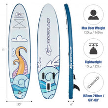 Load image into Gallery viewer, 11 ft Inflatable Stand Up Paddle Board Surfboard with Aluminum Paddle Pump-11 ft
