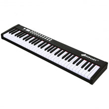 Load image into Gallery viewer, BX-II 61 Key Digital Piano Touch sensitive with Bluetooth and MP3-Black
