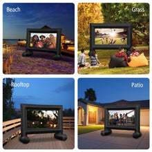 Load image into Gallery viewer, Inflatable Outdoor Movie Projector Screen with Blower-14'
