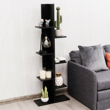 Load image into Gallery viewer, Open Concept Plant Display Shelf Rack Storage Holder-Black
