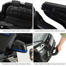 Load image into Gallery viewer, Kids 12 V Battery Powered Electric Ride on Car-Black
