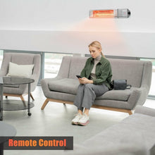 Load image into Gallery viewer, 1500W Infrared Patio Heater w/ Remote Control &amp; 24H Timer for Indoor Outdoor
