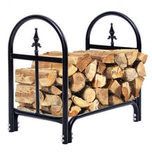 Load image into Gallery viewer, 2' Outdoor Heavy Duty Steel Firewood Storage Holder
