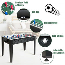Load image into Gallery viewer, 48" Competition Sized Home Recreation Wooden Foosball Table-Black
