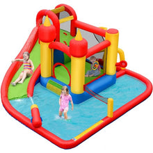 Load image into Gallery viewer, Inflatable Water Slide Jumping Bounce House with Ocean Ball
