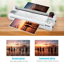 Load image into Gallery viewer, 13" Hot and Cold Paper Trimmer with Corner Rounder and 25 Pouches-White
