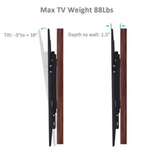 Load image into Gallery viewer, 3° to 10° LCD LED Plasma Flat Tilt TV Wall Mount Bracket
