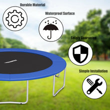 Load image into Gallery viewer, 10FT Waterproof Safety Trampoline  Bounce Frame Spring Cover-Navy
