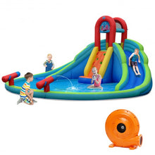 Load image into Gallery viewer, Inflatable Water Slide Bounce House with Mighty Splash Pool
