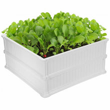 Load image into Gallery viewer, 48.5" Raised Garden Bed Planter for Flower Vegetables Patio-White
