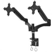Load image into Gallery viewer, Dual LCD Monitor Spring Arms TV Bracket Desk Mount Stand 2 Screens
