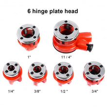 Load image into Gallery viewer, Ratchet Ratcheting Pipe Threader Kit Set
