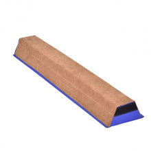 Load image into Gallery viewer, 4' Sectional Floor Trapezoid Gymnastics Balance Beam
