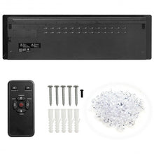 Load image into Gallery viewer, 60" Recessed Ultra Thin Mounted Wall Electric Fireplace
