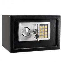Load image into Gallery viewer, 12.5" Black Electronic Keypad Digital Lock Safe Box
