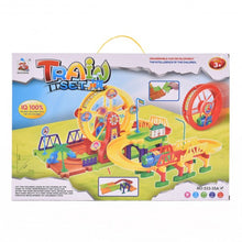 Load image into Gallery viewer, 54 pcs Railway Train Building Blocks with Light &amp; Music
