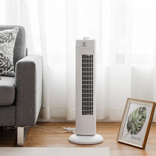Load image into Gallery viewer, Fantask 35W 28" Quiet Bladeless Oscillating Tower Fan-White

