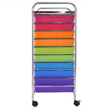 Load image into Gallery viewer, 20 Drawers Storage Rolling Cart Studio Organizer-Multicolor
