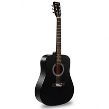 Load image into Gallery viewer, Sonart 41" 6 Strings Acoustic Folk Guitar-Black
